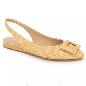 Kenneth Cole Reaction Women's Tan Wedge Flats